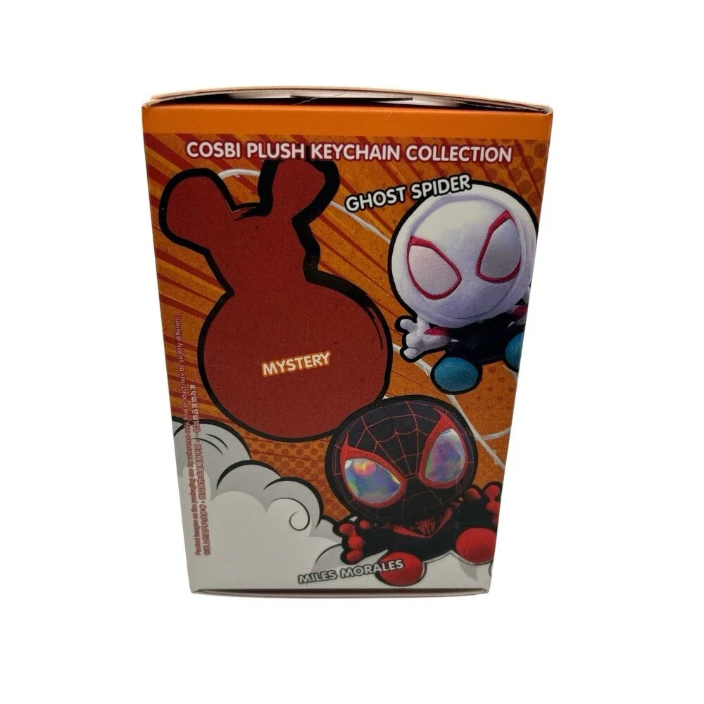 Spider-Man Cosbi Marvel Plush Keychain NEW SEALED Blind Box Mystery Figure NIB